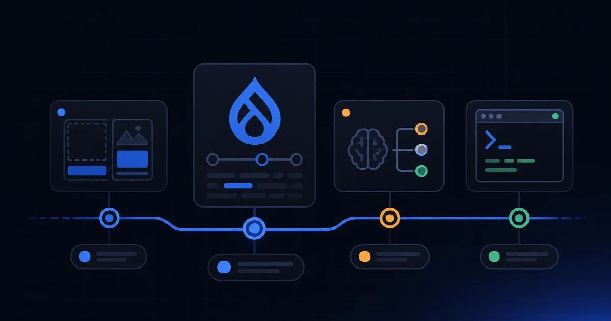 Titelbild: Die offizielle Drupal-CMS-Roadmap ist da: Das kommt als Nächstes